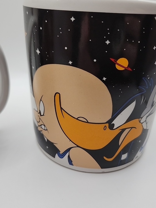 Warner Bros. Other - Space Looney Tunes Daffy & Baby Mug - 1996 Warner bros.